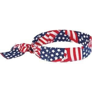 Chill Its Evaporative Cooling Bandana Stars & Stripes Ergodyne Work Gear New